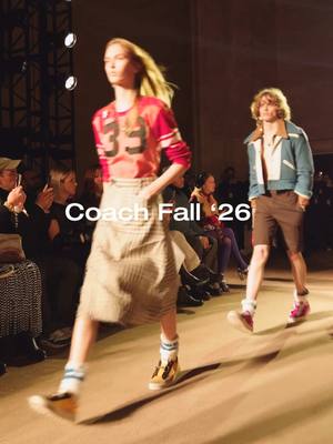 #CoachFall26 by @Stuart Vevers, casting an eye past the bounds of Coach’s hometown of New York City 🌆🗽 #CoachNY #NYFW #CourageToBeReal