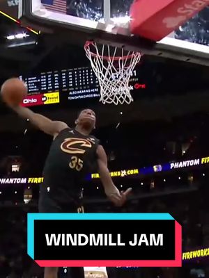 🌀 Q’S WINDMILL JAM. #LetEmKnow #Cavs #NaeqwanTomlin #NBA #Shorts 