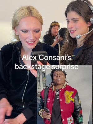 Alex Consani x Funeral Stud collab just dropped. #alexconsani #nyfw #funeralstud @Neace Robinson 