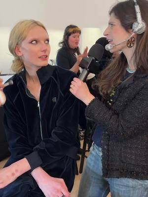 From skool 2 kool with Alex Consani & @liana.ava. #AlexConsani #NYFW 