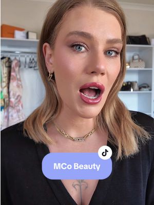 my new makeup hack to look like a glazed hydrated doughnut using @MCoBeauty hydrate & prepare milky toner 🤏🏼 #ad 
