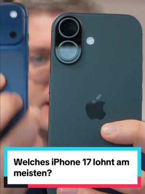 Welches iPhone 17 lohnt sich am meisten #iphone #test #smartphone #apple #iphone17 