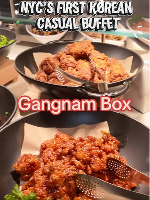If you love Korean food, this one is for you. Gangnam box is NYC’s First Korean Casual Buffet Opening in Koreatown! There’s a huge selection of classic Korean food like bulgogi, galbi and fried chicken wings. They also have shabu shabu and steam box (steam box was not available when I went). The beef bone broth was very good. They still have to work out some kinks but the food was tasty. Grand opening is this Friday!  📍 39 W 32nd St #2FL, New York, NY 10001 #nycktown #nycfood #nyceats #nycrestaurants 