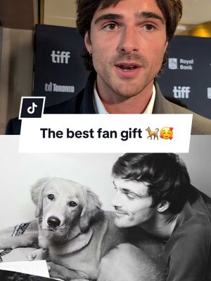 “I nearly cried.” 🥺 At the #TIFF50 North American premiere of FRANKENSTEIN, Jacob Elordi told us about a special gift he received from a fan 🐕 #jacobelordi #frankenstein #wutheringheights #euphoria