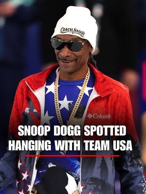 COACH SNOOP: The iconic rapper was seen hanging out with American athletes at the Winter Olympics, drawing “USA!” chants.