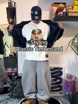 Styling Classic Timberland #streetwear #fashion #fashiontiktok #timberland #outfit