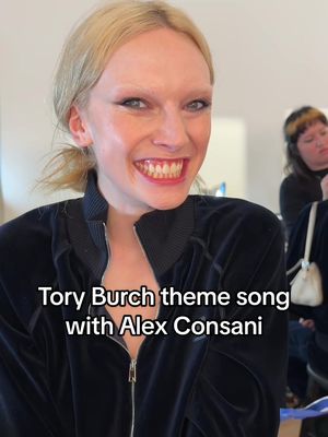 Replying to @queef latifah New Tory Burch theme song unlocked. 🎶 #NYFW #alexconsani 