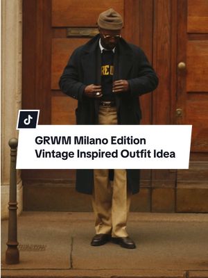 Vintage vibes in Milano 🇮🇹 Kept it clean. Not too many colors — just some texture to add depth. Nothing forced. For me, style is simple: if it feels right, it looks right. When you’re comfortable in what you’re wearing, your confidence does the talking. Fellas, stop chasing trends and start figuring out what actually feels good on you. That’s the real flex. Comment “FIT” and I’ll personally send you the link with all the outfit details.  📹 @Ben Brewster  #menstyling #menstyleblogger #vintagestyling #menslifestyle #ugccontentcreator