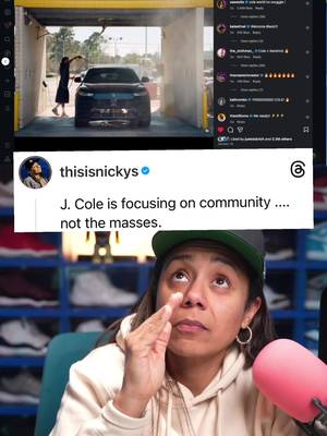 Have you been seeing what J. Cole has been doing with his rollout? Traditional city to city selling CD… meeting his fans. It’s a core fan masterclass #nickysaunders #thefalloff #jcole 