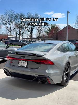 Four rings are better than one. 😏🤷‍♂️  #Audi #fyp #valentines #rs7 #cars 