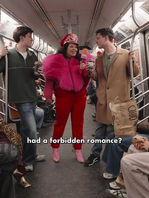 Are Jordan and Andres sharing their shakes or breaking the chocolate shell before the final stop? 👀🍫🚊 Grab your Valentine and enjoy a BOGO True Love Shake at @SHAKE SHACK /14 💕 #ShakeShackPartner