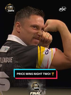 Gerwyn Price wins the first Premier League night in Antwerp! 🏆