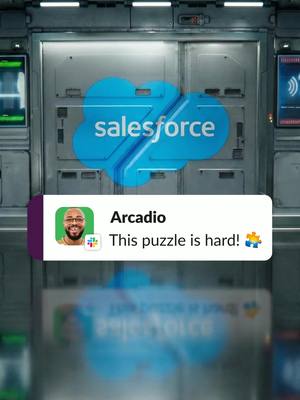 The puzzle just got smarter. A custom version of Slackbot is here to help you crack it. 🧩 mrbeast.salesforce.com