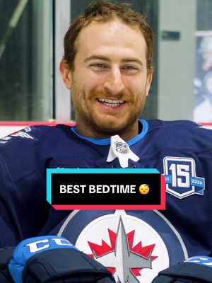 What time is the best bed time 🥱 #NHL #hockey #GabrielVilardi #winnipeg 