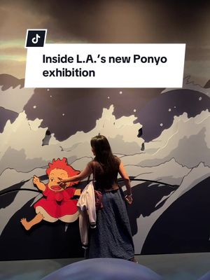 PONYO, a new Studio Ghibli exhibition at the Academy Museum in L.A., opens February 14 and runs through January 10, 2027!  #studioghibli #ponyo #museum