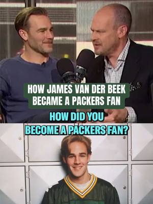 On Wednesday, James Van Der Beek passed away at the age of 48.  In remembering him, we bring back this clip from his 2017 appearance where he told us how a Connecticut kid found himself rooting for the Green Bay Packers. Rest in peace, James. #jamesvanderbeek #greenbaypackers #nfl 