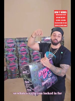 Hyped Up Pick Your Size MULTI BOX Break (READ DESCRIPTION IF NEW)! (UNVAULTED)