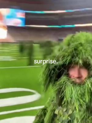 Camo on the field #electronicmusic #badbunny 