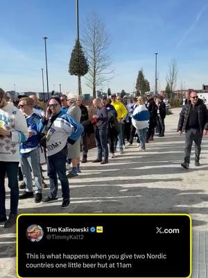 Finland Sweden pregame was gonna happen #olympics #finland #sweden 