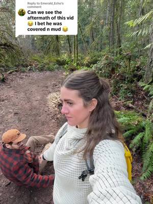 Replying to @Emerald_Echo the mud went through all 3 layers of clothes 😅. #behindthescenes #bts 