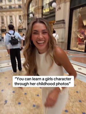 You can seriously learn a girls character through her childhood photos 😂 I meannn… should have known 😂