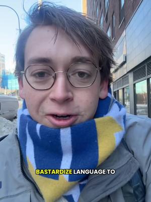 I am a linguist 