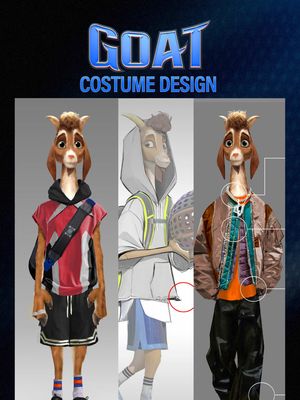 From sketch to screen — Dominique Dawson breaks down the looks that bring #GOATMovie to life. #GOATmovie is now playing in theatres. Get tickets now! @GoatMovieOfficial #ad 