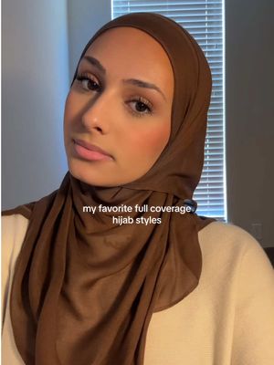 my two fav full coverage hijab styles 🫶🏼