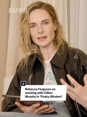 “Working with #CillianMurphy in a role that he has in his spine, it's in his DNA, it's like being next to a sturdy rock,” says Bazaar UK cover star #RebeccaFerguson on the upcoming #PeakyBlinders film. “I love 'Peaky', but one of the main reasons [I chose this role] was to be on the receiving end of his work.”