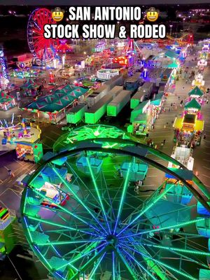 🤠 The 2026 @San Antonio Rodeo is back Feb 12 – Mar 1, 2026! From heart-stopping rodeo action to livestock shows, huge live music acts, and mouthwatering Texas eats, there’s something for everyone at the rodeo!  There’s plenty of family-friendly  entertainment to explore on the grounds: 💵 $3 Days - Feb 19 & 26 – receive $3 admission, $3 rides, and $5 select food items in the carnival 🎡 Carnival Rides & Games – Thrilling rides, fun games, and plenty of prizes for all ages! 🐴 Petting Zoo & Pony Rides – Get up close with adorable farm animals and take a pony ride. 🐄 Livestock Shows & Animal Exhibits – Watch Texas’ finest livestock and learn about ranching traditions. 🎨 Kids Zone & Hands-On Activities – Interactive exhibits, and hands-on fun for little cowboys and cowgirls. 🍗 Texas-Sized Eats & Treats – Indulge in funnel cakes, turkey legs, BBQ, and all your favorite rodeo snacks. 🎶 Live Music & Entertainment – Enjoy country concerts and live performances throughout the grounds. 🛍️ Western Shopping – Browse hundreds of vendors for cowboy boots, hats, and unique Texas finds. 🍋‍🟩 Grab a tequila cocktail at Surtierra Cantina!  Tag your rodeo crew!👇🏻🎟️🐂 #sanantoniorodeo #sarodeo #satx #sanantonio #fyp 