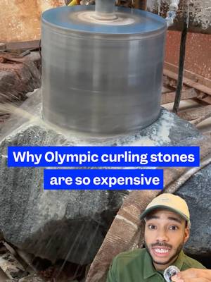 Here's why the #curling stones made for the #Olympics are so expensive. #Scotland #granite #WinterOlympics