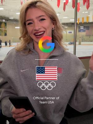 Curious about expressive sports? Team USA figure skater Amber Glenn asks Google Search. Thanks Amber Glenn for your partnership!