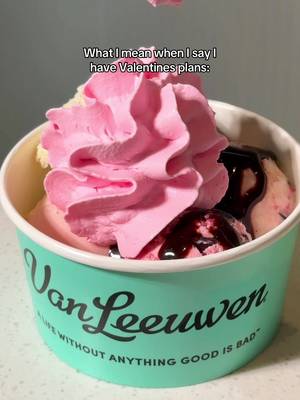 PRETTY IN PINK some people write poems, we do FREE Pink Whipped Cream. Available in all scoop shops today while supplies last #icecream #vanleeuwenicecream #fyp 