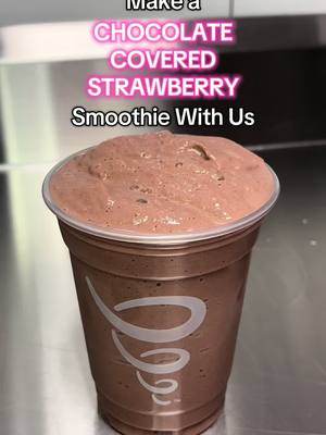 GET A SMALL CHOCOLATE COVERED STRAWBERRY SMOOTHIE FOR $3 ON VALENTINES DAY WITH CODE: LOVE Use promo code “love” at checkout on 2/14/2026 for one (1) $3 Small Chocolate Covered Strawberry, Chocolate Covered Orange or Chocolate Covered Raspberry Smoothie online or in the app at participating locations. Excludes add-ons, extras, taxes, and fees. Single use/order. Offer valid while supplies last. Not valid with any other offer or reward, in-store or third-party delivery. Service fee applies to online and in-app orders; other fees and taxes may apply; see checkout for details. Void where prohibited.