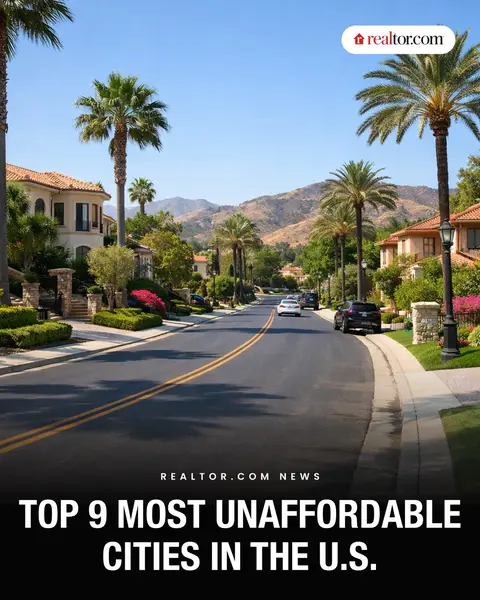 Surprised by the list? 🤔 #unaffordability #affordable #america #homebuying #realestate 