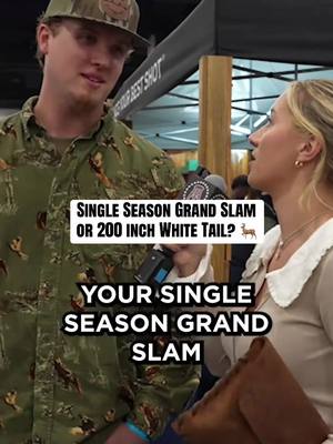 Single Season Grand Slam or 200 inch white tail? 🦌 @Sydnie Wells #hunting #deer #turkey 