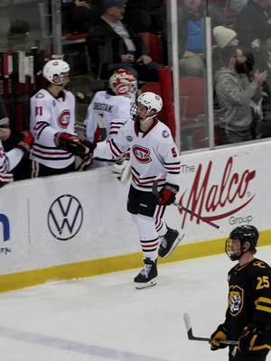 Took it to the house! #fy #stcloud #collegehockey