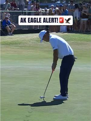 Anthony Kim with a crazy Eagle Putt! 🦅
