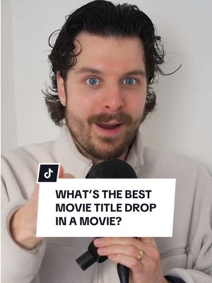 What’s the best time a movie said the name of the movie in the movie? #whattowatch 