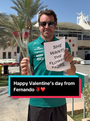 Flower Padre is our Valentine. 💌 #F1 #formula1 #Motorsport #f1edit #f1tiktok 