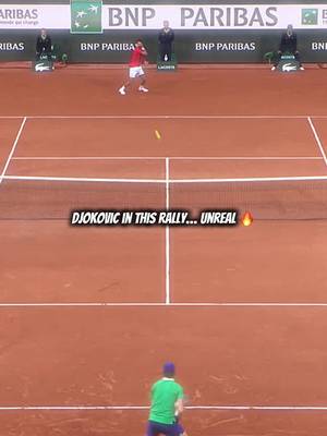 Novak’s always had it 😮‍🔥 #RolandGarros #SportsTikTok #NovakDjokovic #Rally #Edit 