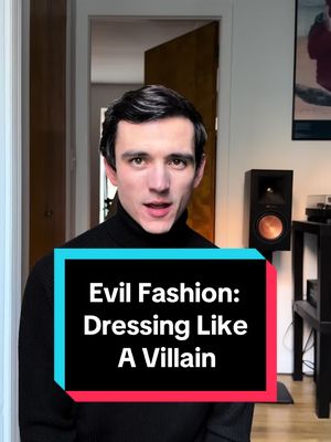 Making the case for why being bad is just so good. Evil necessitates sharp dressing - make your outfits more villainous today #allblack #fashiontiktok #evil #villain #outfitinspo 