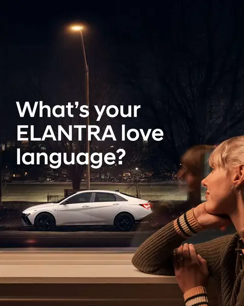 The ELANTRA doesn’t just get driven, it gets loved. What’s your ELANTRA love language?