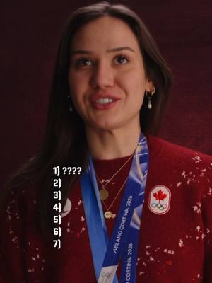 Courtney Sarault is Canada down 🇨🇦 @tate mcrae #tatemcrae #olympics #canada