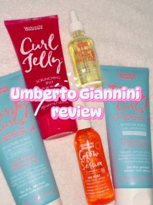 Curl Jelly Review @Umberto Giannini #curljelly #umbertogiannini #definedcurls #hairtok #healtyhair 