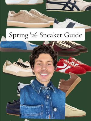 Spring 2026 sneaker guide! A ton of great sneaker options for the spring and summer in here, and at a bunch of different price points! #creatorsearchinsights #greenscreen #springsneaker #2026fashion #menssneakers 