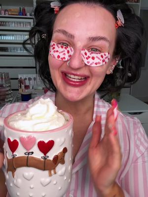 GRWM FOR VALENTINES DAY ❤️❤️❤️ #ValentinesDay #vday #grwm #valentines #makeup 
