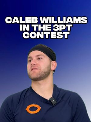 Caleb Williams in the Three Point Contest #NFL #NBA #comedy 