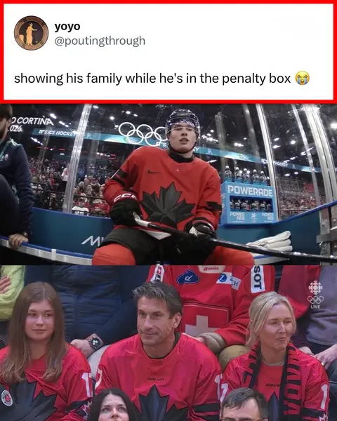 (h/t poutingthrough/X, BrandonPHX/X) #canada #winterolympics #olympics #winterolympics2026 #hockey