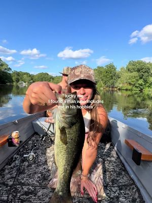 Find a man who includes you. If he wanted to… he would ❤️🐟#couplegoals #fishingtok #coupletok 